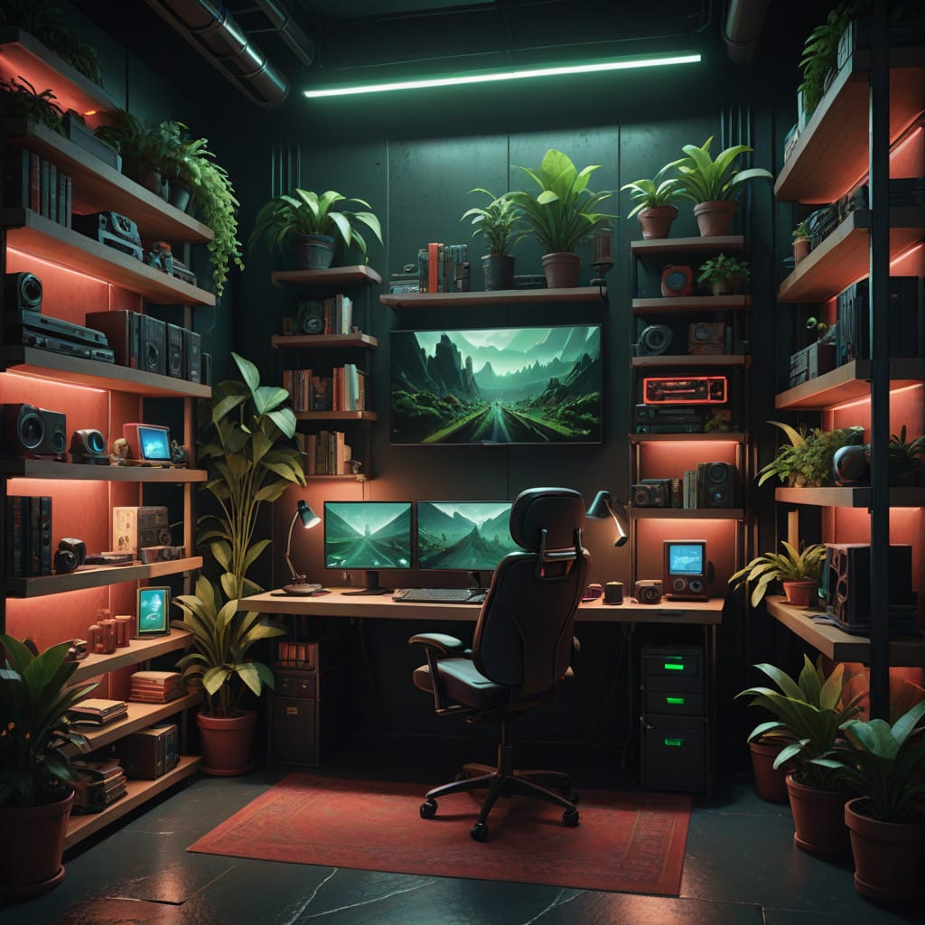 Plants to Breathe Life into the Space