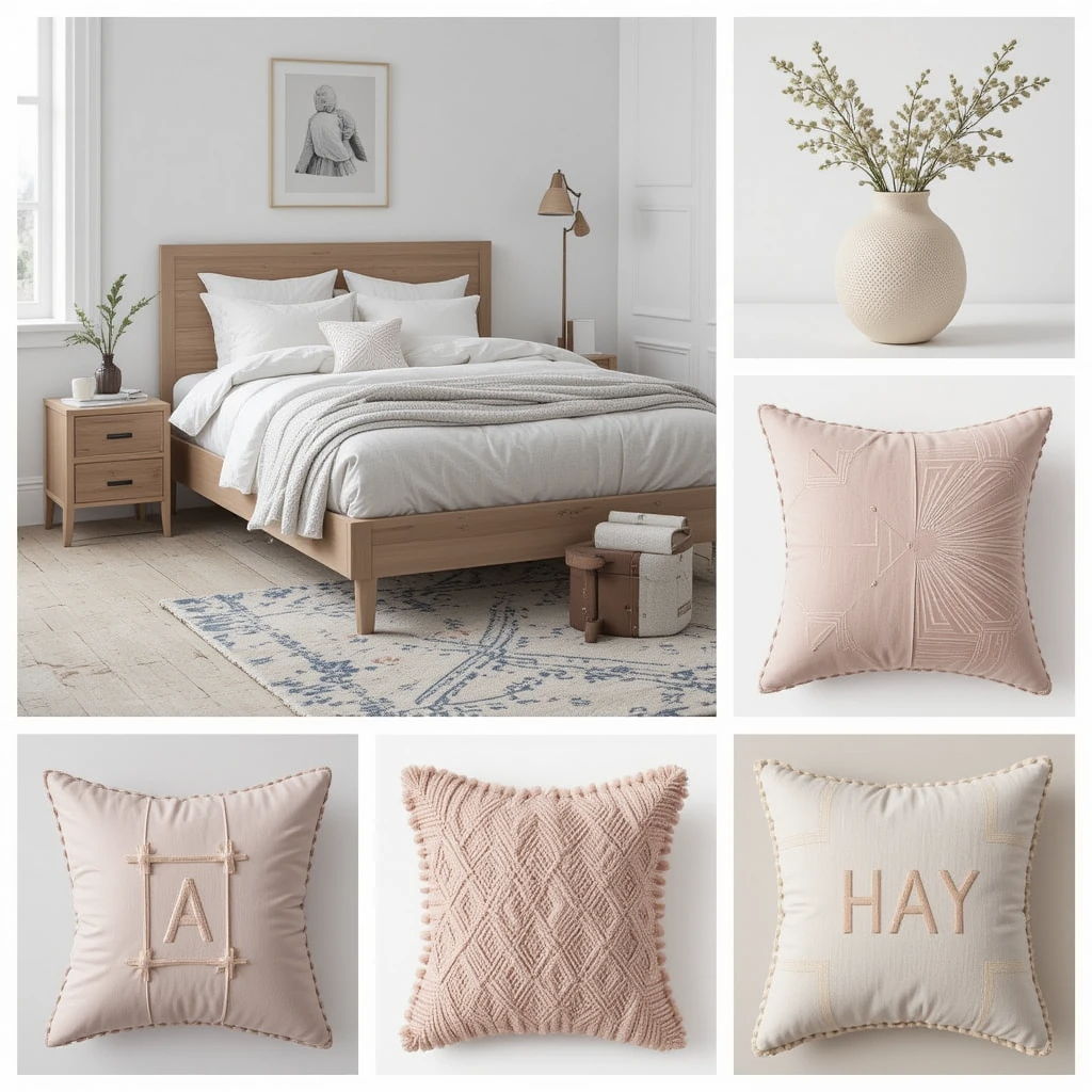 Affordable Scandinavian bedroom brands – IKEA, Ferm Living, and HAY