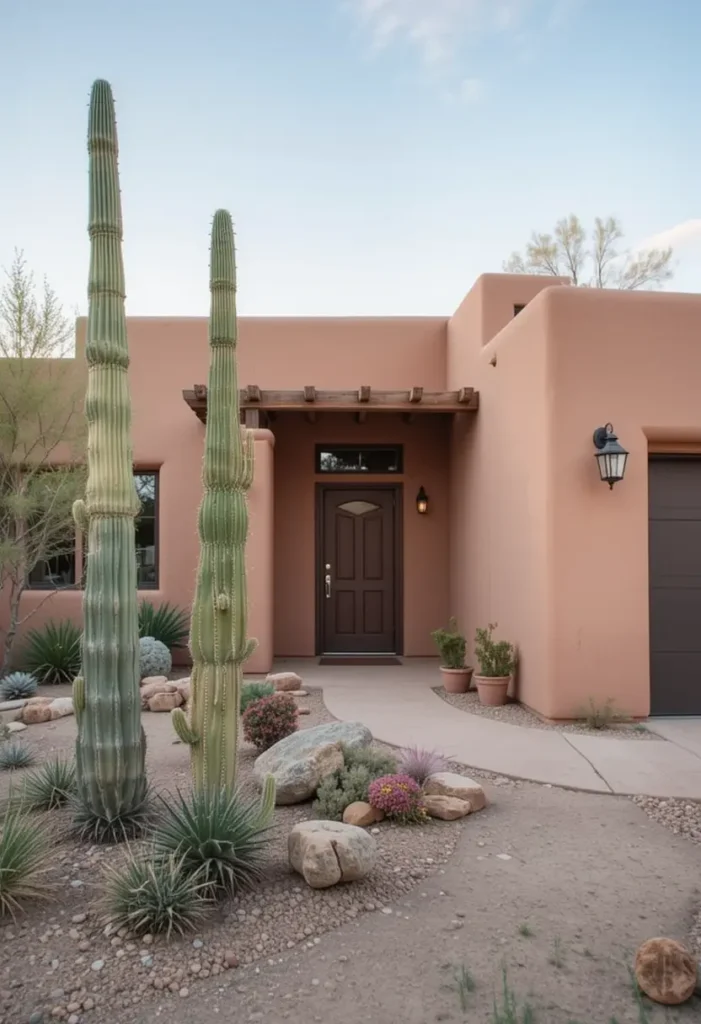 Soft Clay Sun-Kissed Hues for Exterior House Colors 2025